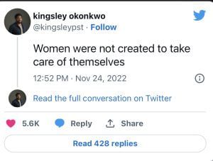  Pastor Kingsley Okonkwo writes