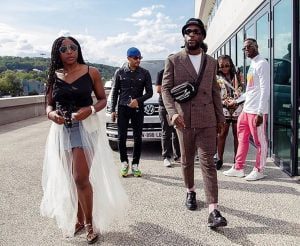 Burna Boy and Sister