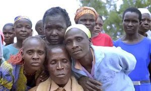 Kenyan man with eight wives