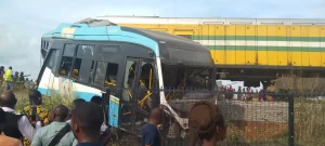 Train/BRT crash Bus Driver